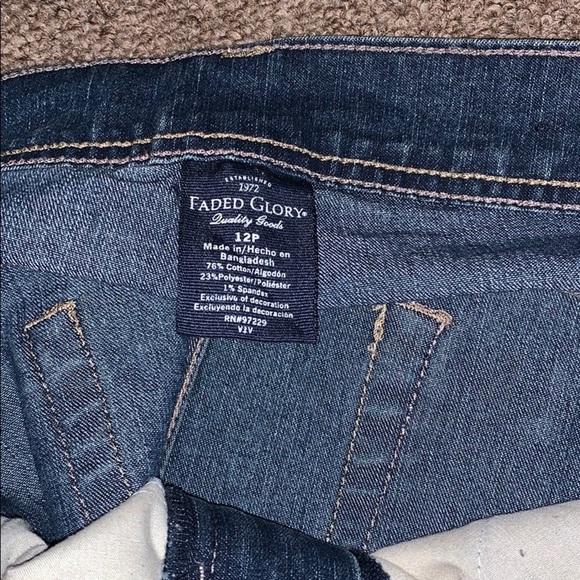 Faded Glory 12P denim jeans - Picture 7 of 7